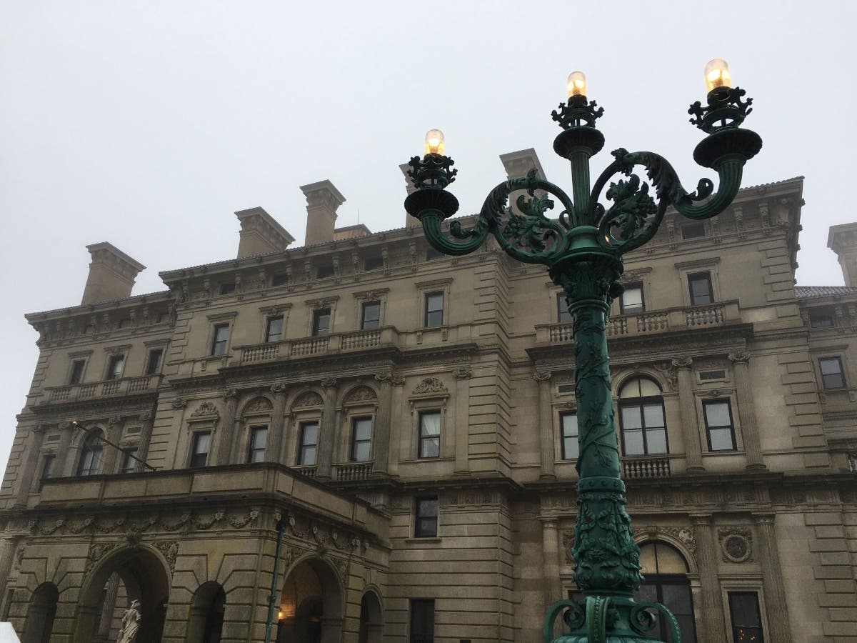 The holidays are almost here at the historic Newport mansions. 