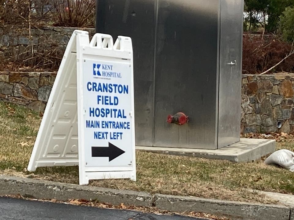 Rhode Island dropped below 350 total coronavirus hospitalizations. 