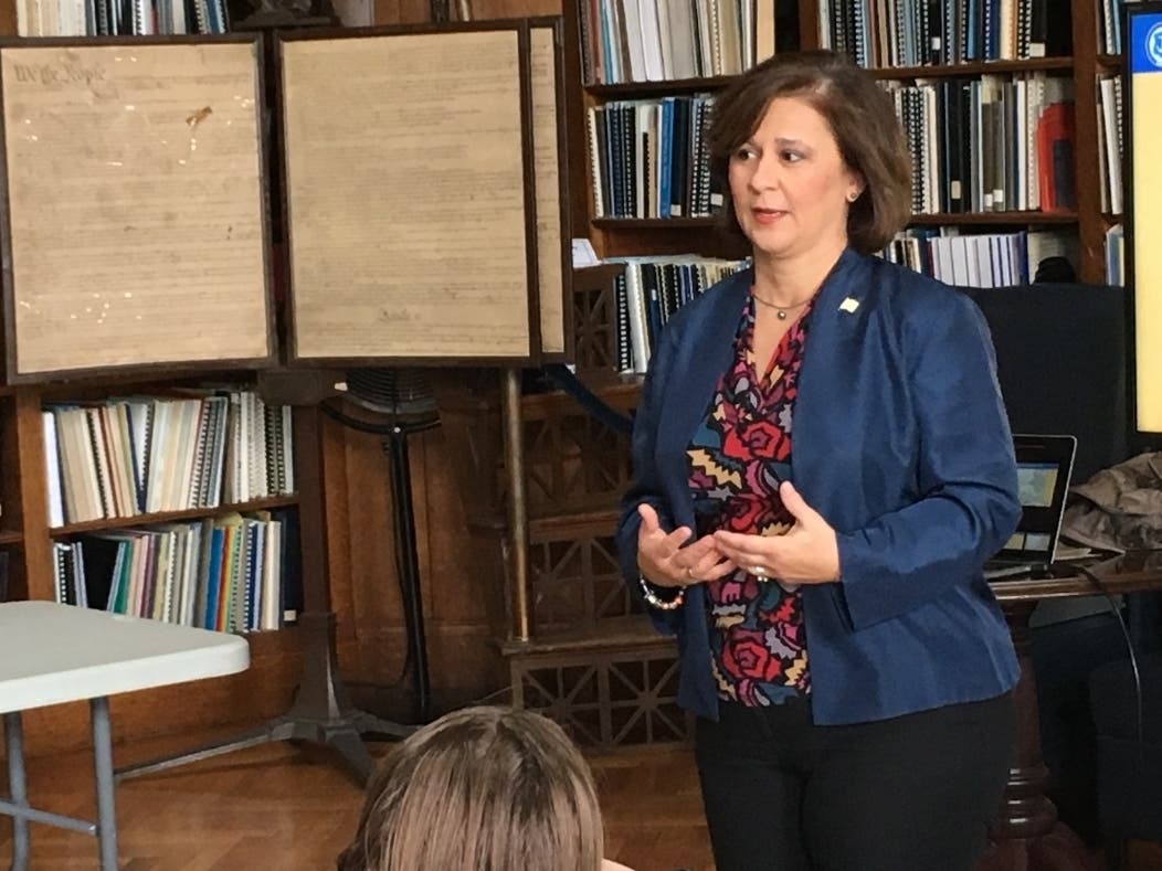 "I have a track record of meeting challenges head-on, of thinking beyond the status quo and building consensus on tough policy decisions," Gorbea said in her official announcement. 