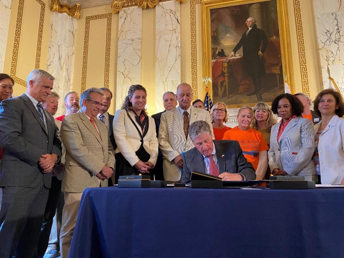 "We must do everything we can to end gun violence and make our communities safer," Gov. Dan McKee said.