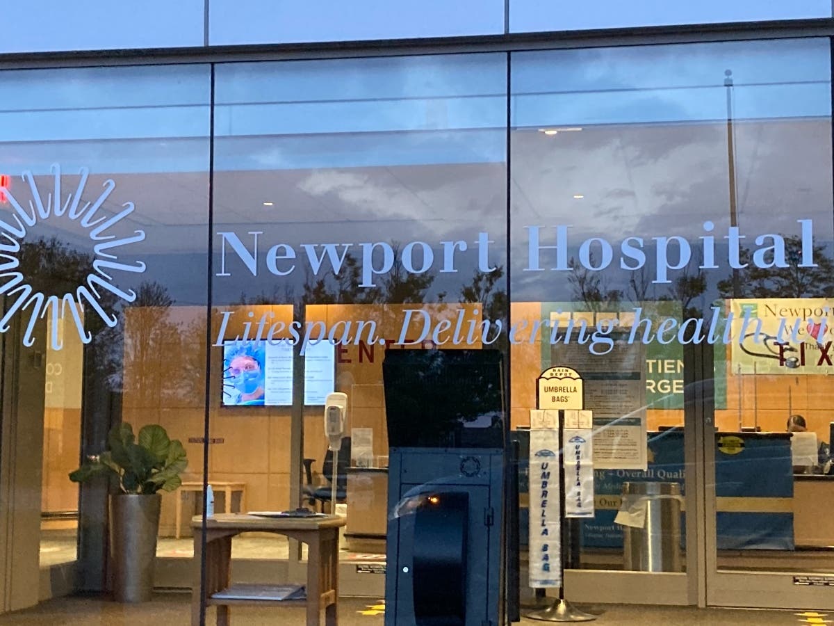 Gov. Dan McKee said one of the National Guard troops will provide patient transportation within Newport Hospital, while the other will serve as a COVID-19 screener.