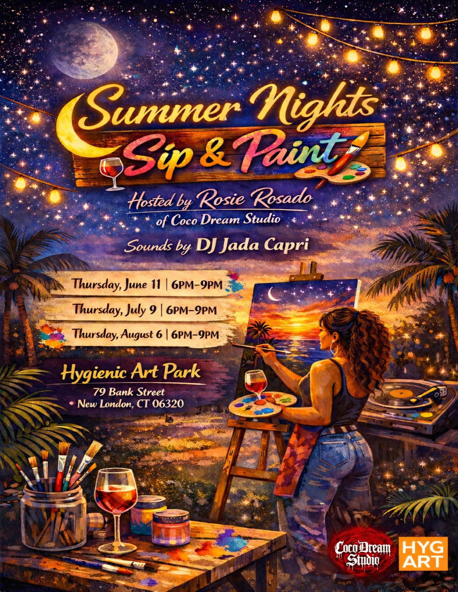 Summer Nights Sip & Paint