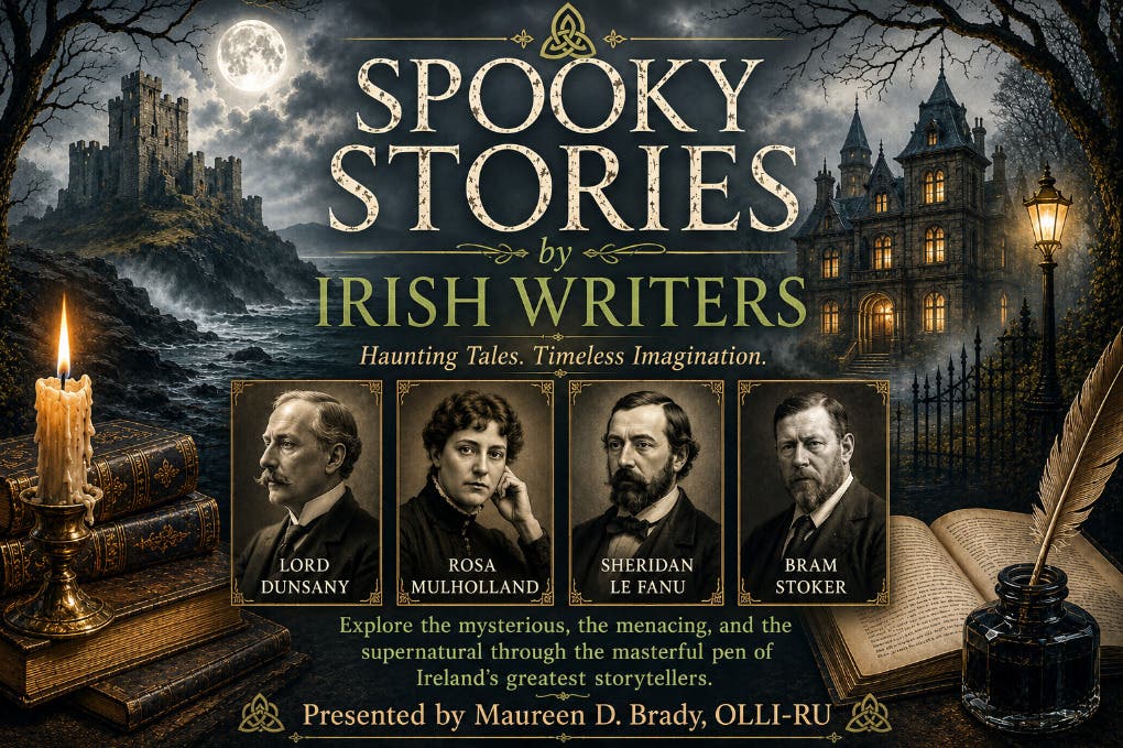 ONLINE Course: Spooky Stories by Irish Writers