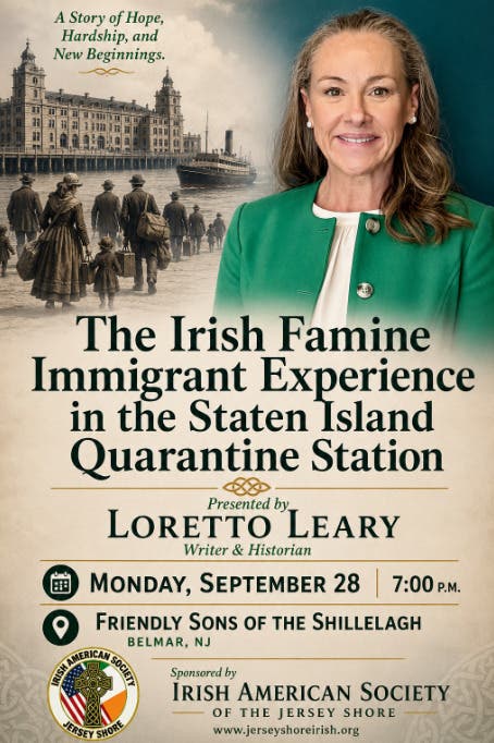 The Irish Famine Immigrant Experience in the Staten Island Quarantine Station