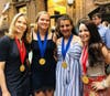 Sue Brandt, Caroline Luciano,Julianna Russo, Michelle Courrier