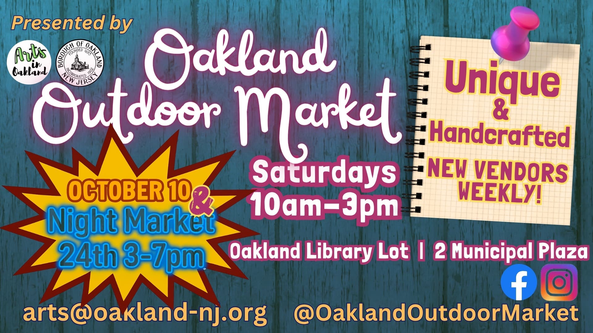 Oakland Outdoor Market 2026