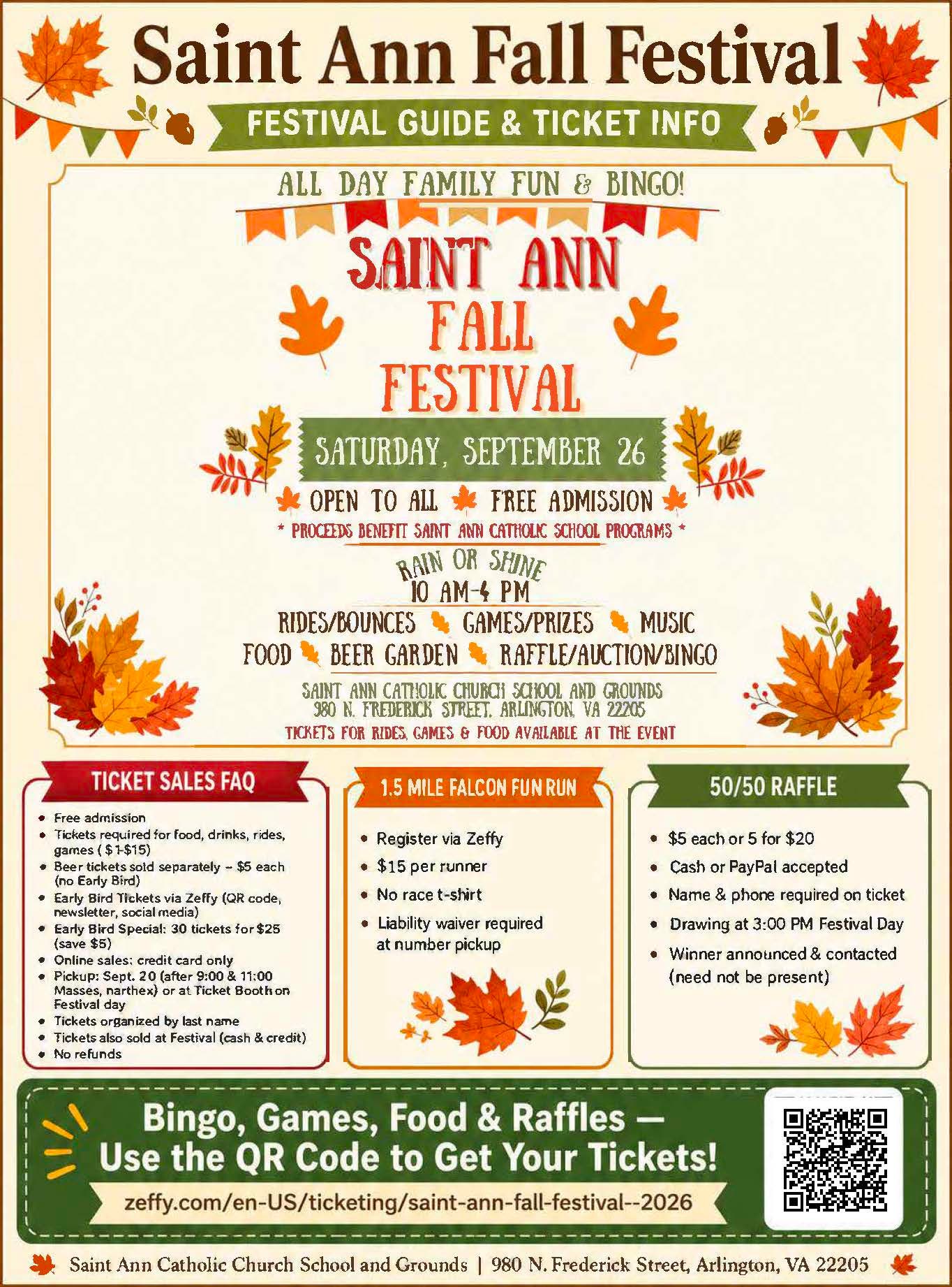 Saint Ann Fall Festival