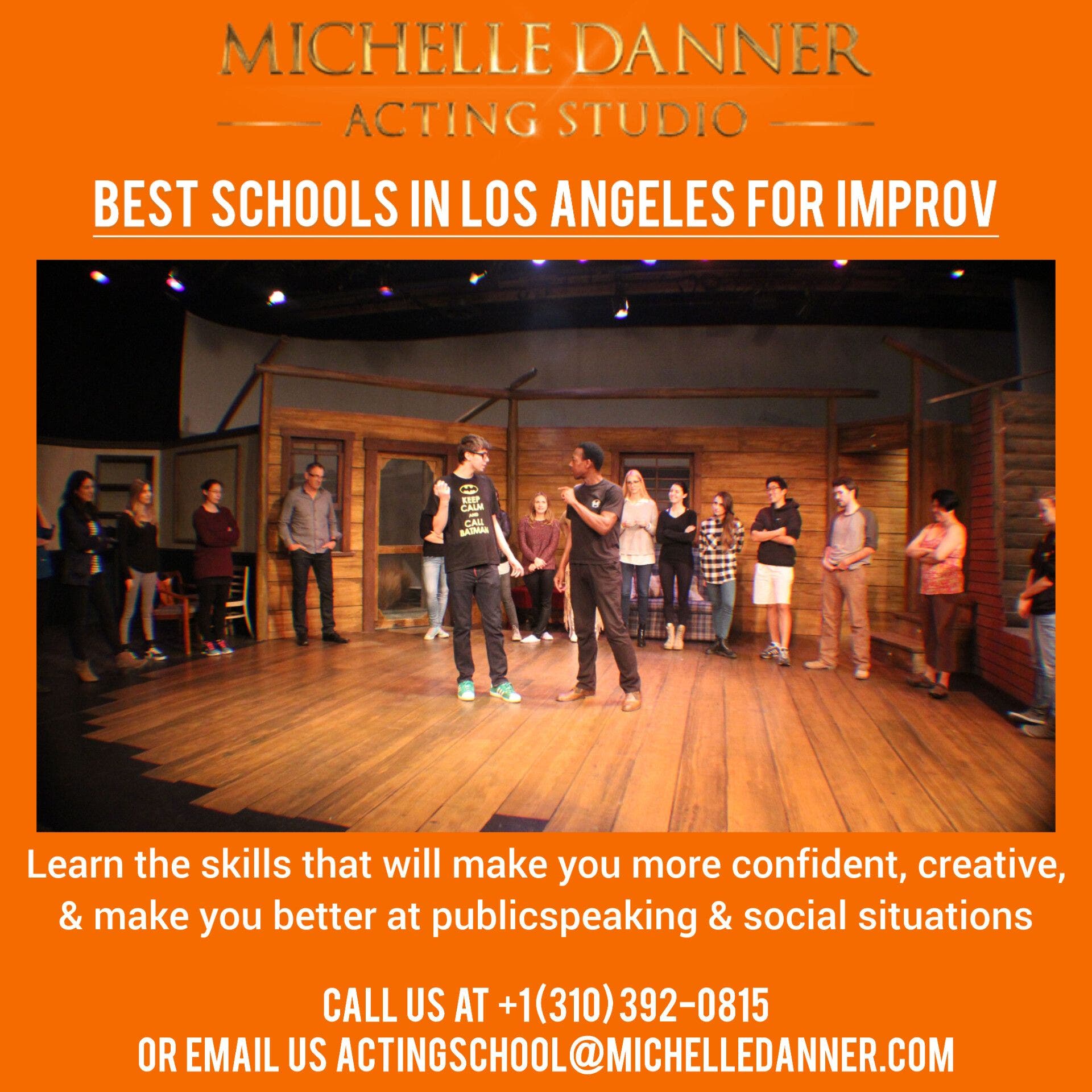 Improvisation Workout- Learn to stay present, think fast, & perform with confidence.