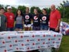 Mayor Frank DelCore with American Red Cross Volunteers 