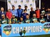 Independence Cup 2019 Champions Team EVO9X Stallions with Honorable Guests Nadeem Saleem, Sanjay Chowdary, Kamran Khan, Mujeeb Lodhi & Mudassar Safdar at Post Tournament Presentation.