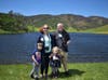 Families like the Whiteheads learn more about the ranch as they explore the reservoir 