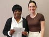 Ujima African American receives $1500.00 grant for Juneteenth Festival 2023
Rosalind Swift, Founder and Mackenzie Smillie Associate Community Relations  Specialist
