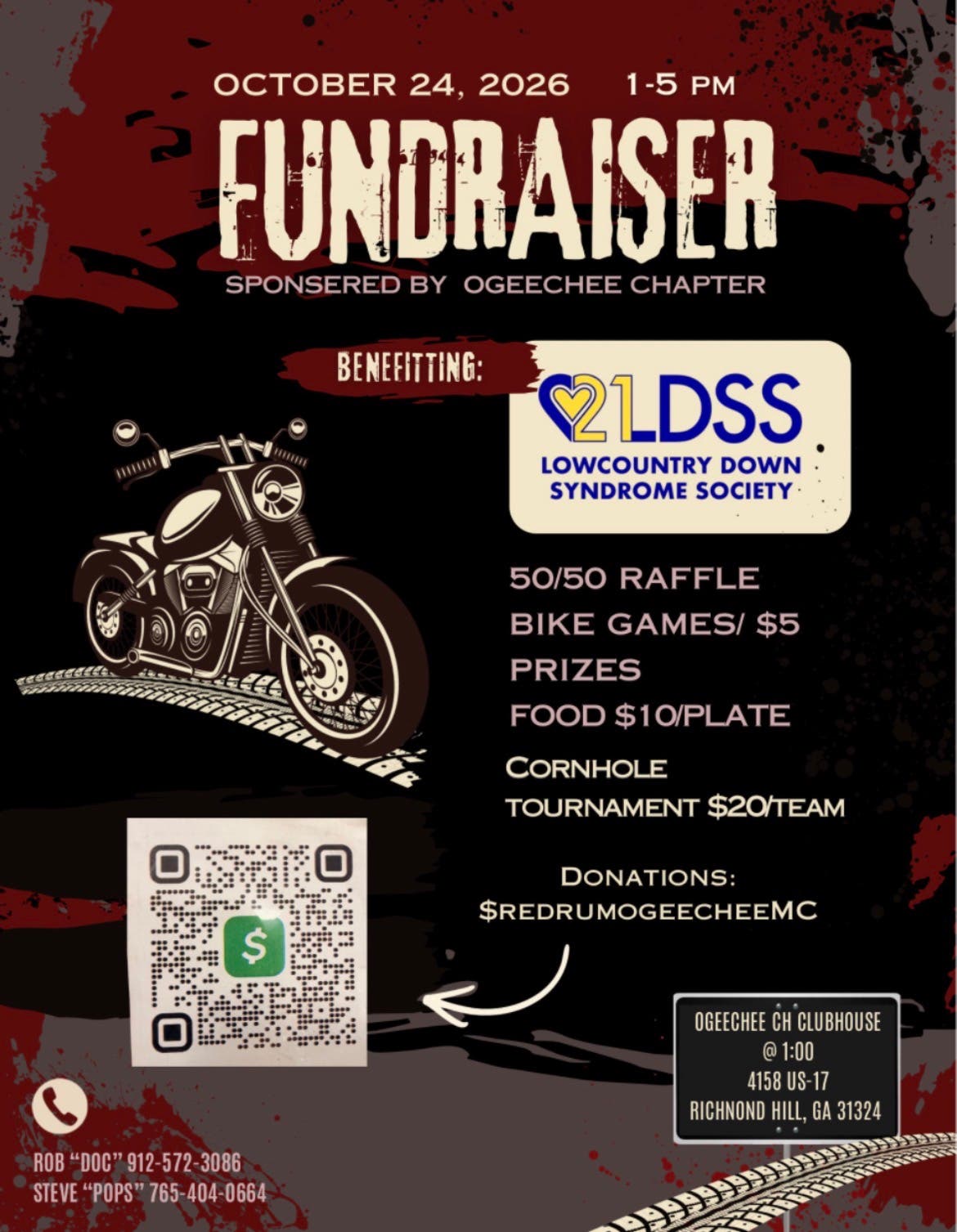 Redrum Ogeechee Chapter Announces Fundraiser for LDSS on Oct. 24