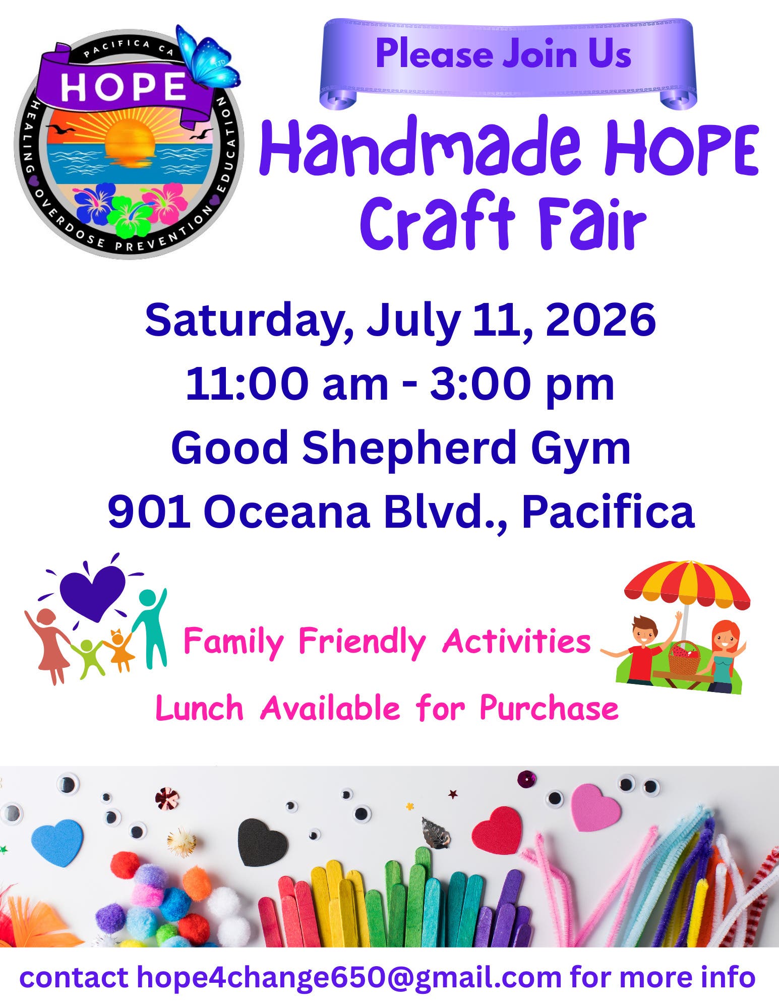 Craft Fair/Family Friendly Event