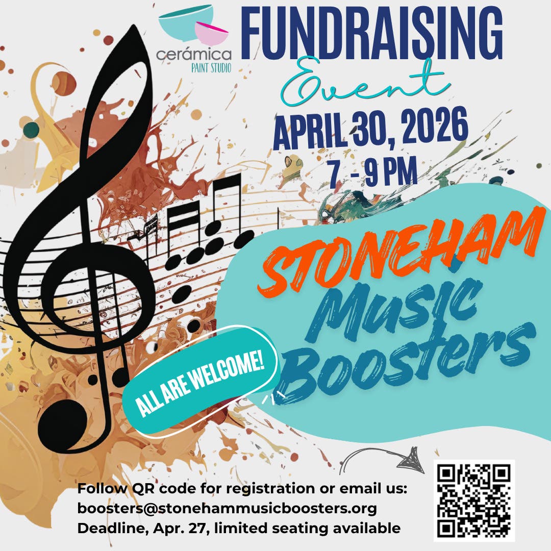  Stoneham Music Boosters' 4/30 Fundraiser!