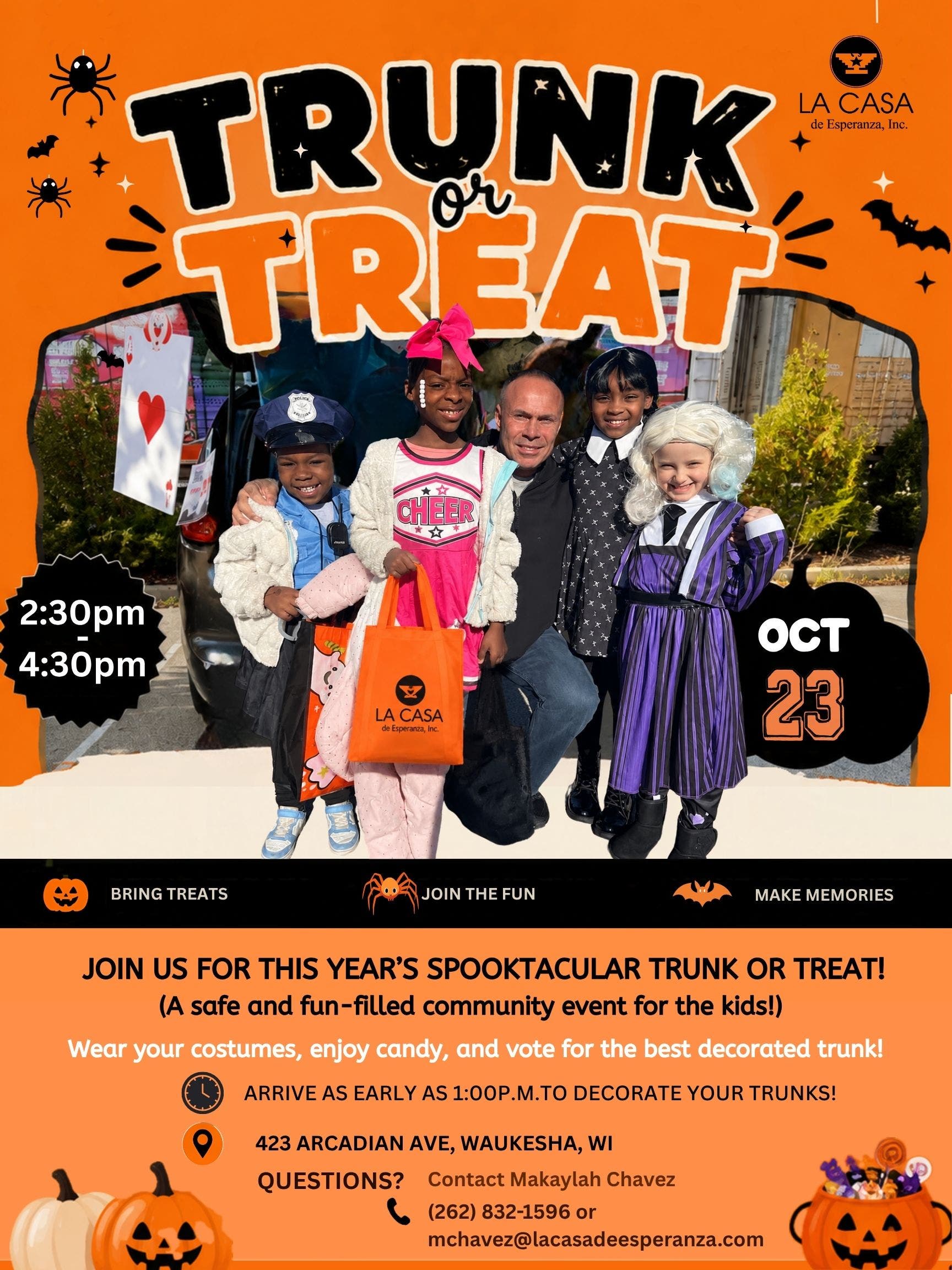 Trunk r Treat at La Casa de Esperanza