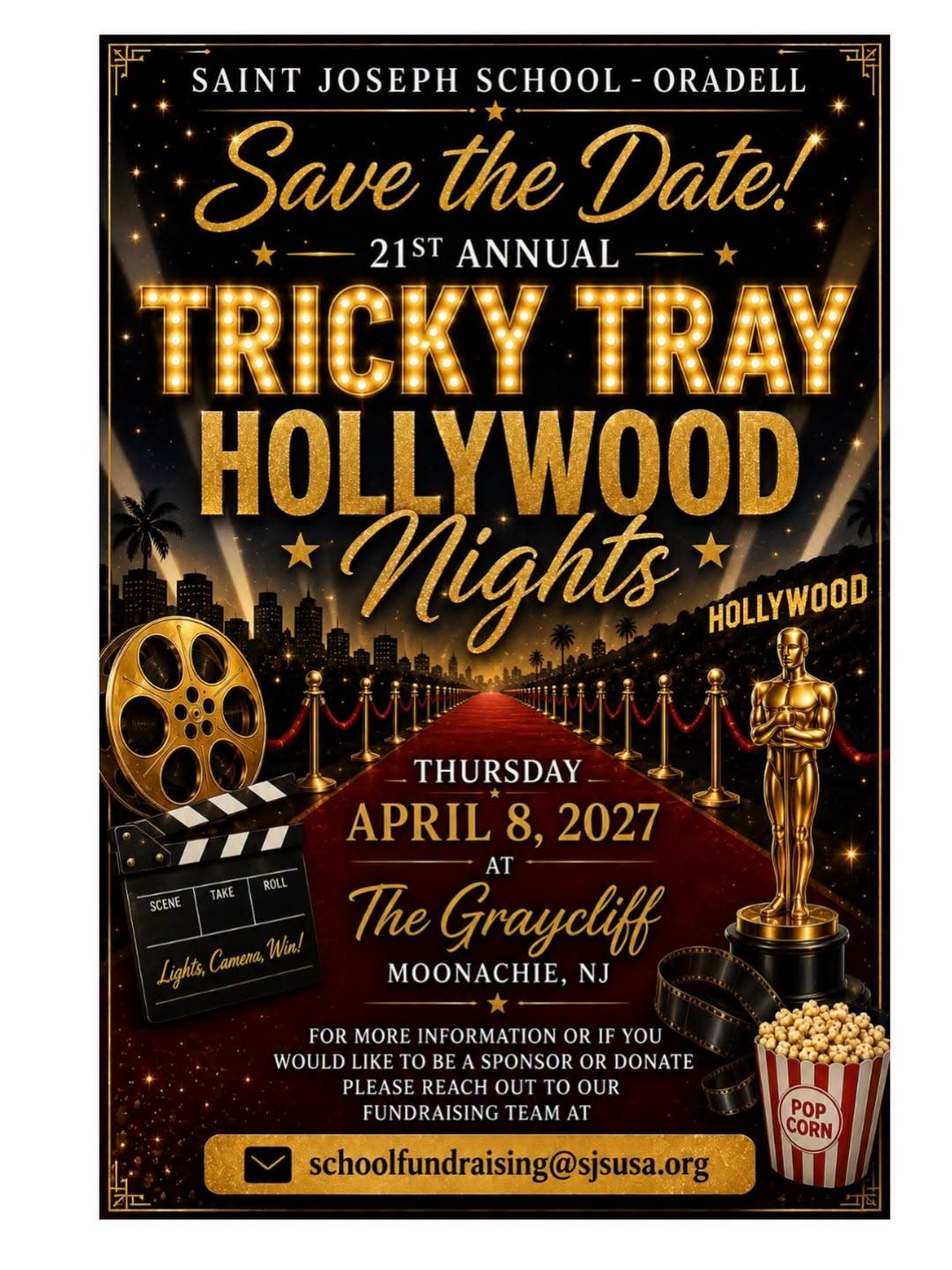 Save The Date For The 21st Annual Saint Joseph School Tricky Tray!