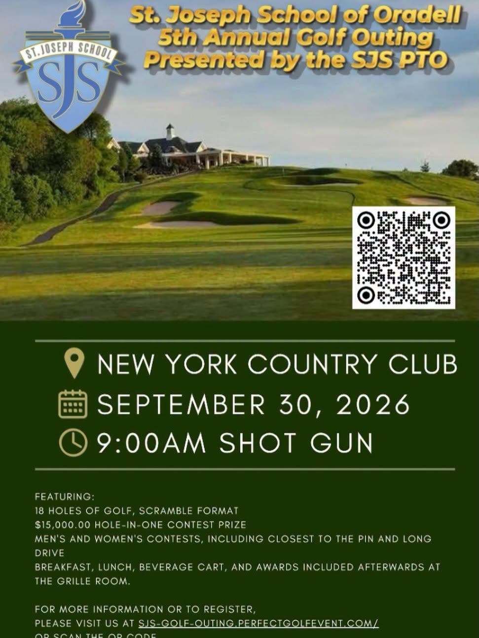 Play In The 5th Annual Saint Joseph School Golf Outing!