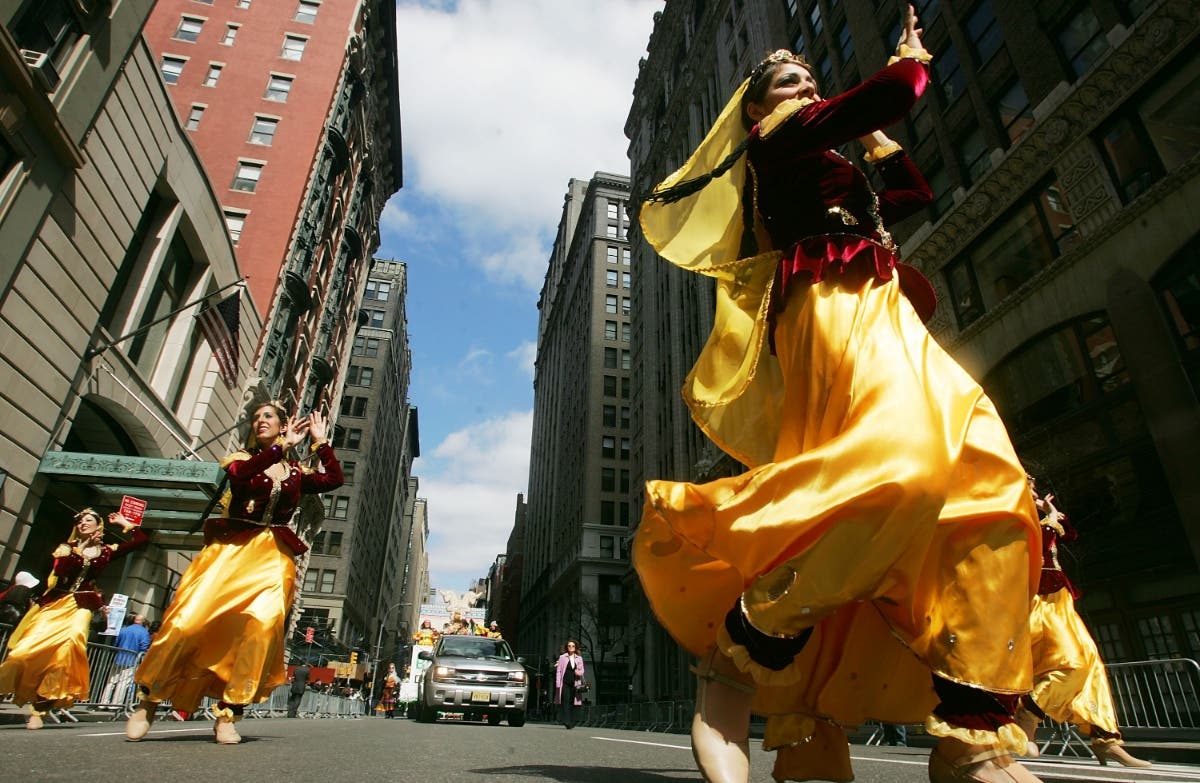 New York City's Persian Parade, pictured above on March 25, 2007, is scheduled for Sunday, April 14.