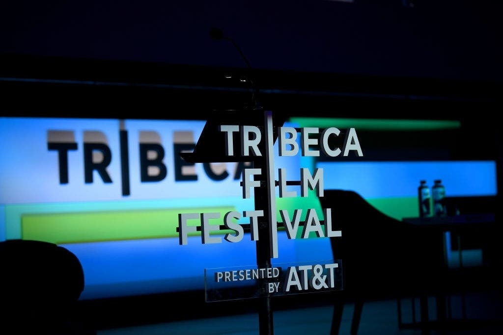 An NYU freshman scored a top prize at the Tribeca Film Festival. Above, a view of stage during the 2018 festival.