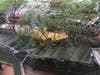 A school bus struck scaffolding in Murray Hill, the NYPD said.
