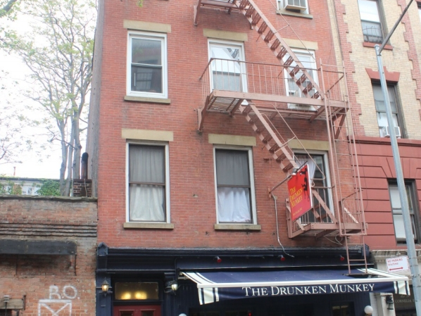 Six LGBT historic sites are up for being landmarked. Above, an image of where Caffe Cino was located.