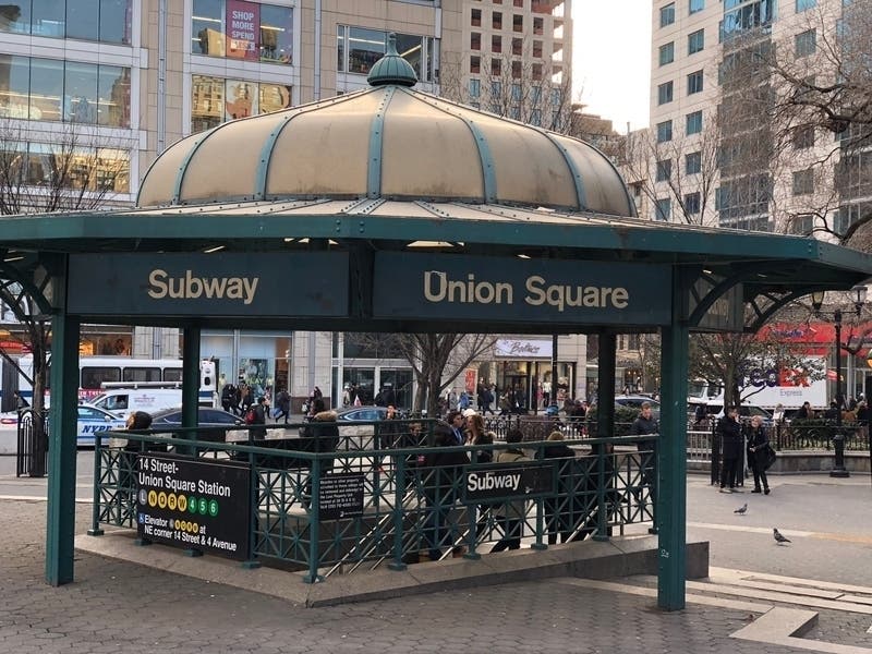 A body was found dead in Union Square Park Thursday afternoon, police said.