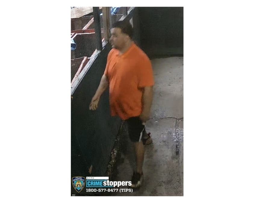 Video shows the thief shoving the man to the ground. 
