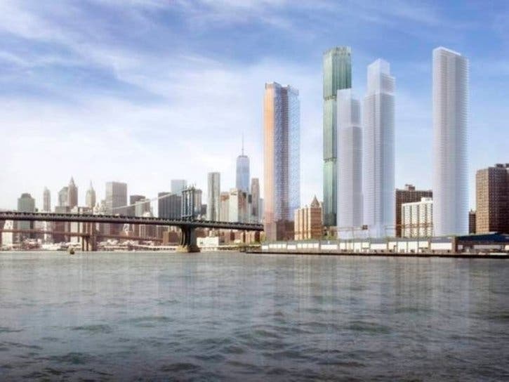 Towers proposed in Two Bridges must go through the city's public review process, a judge ruled.