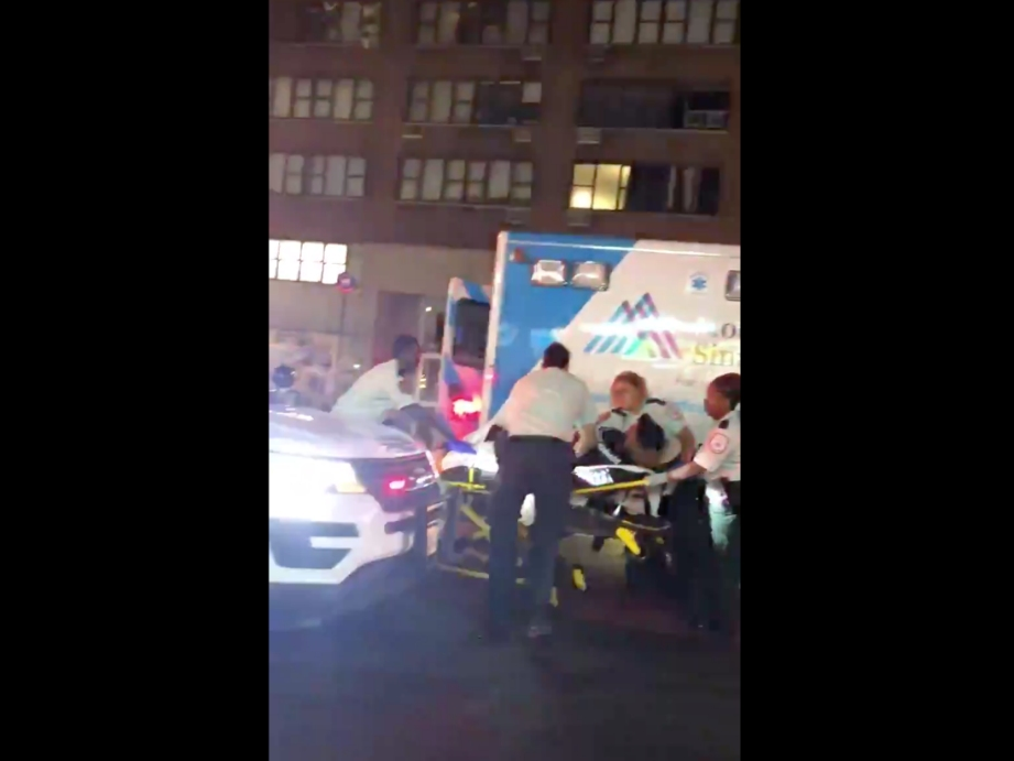 A slashing happened at Union Square early Tuesday, cops said.