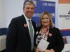 Bridgeport Hospital's Foundation Steve Jakab with Allison Logan