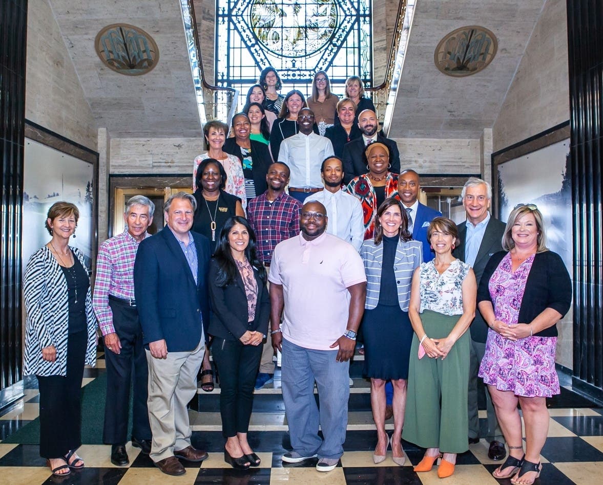 Innovation Grant Recipients with United Way's Impact Philanthropy Committee Members