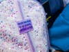 A backpack's inspiring message