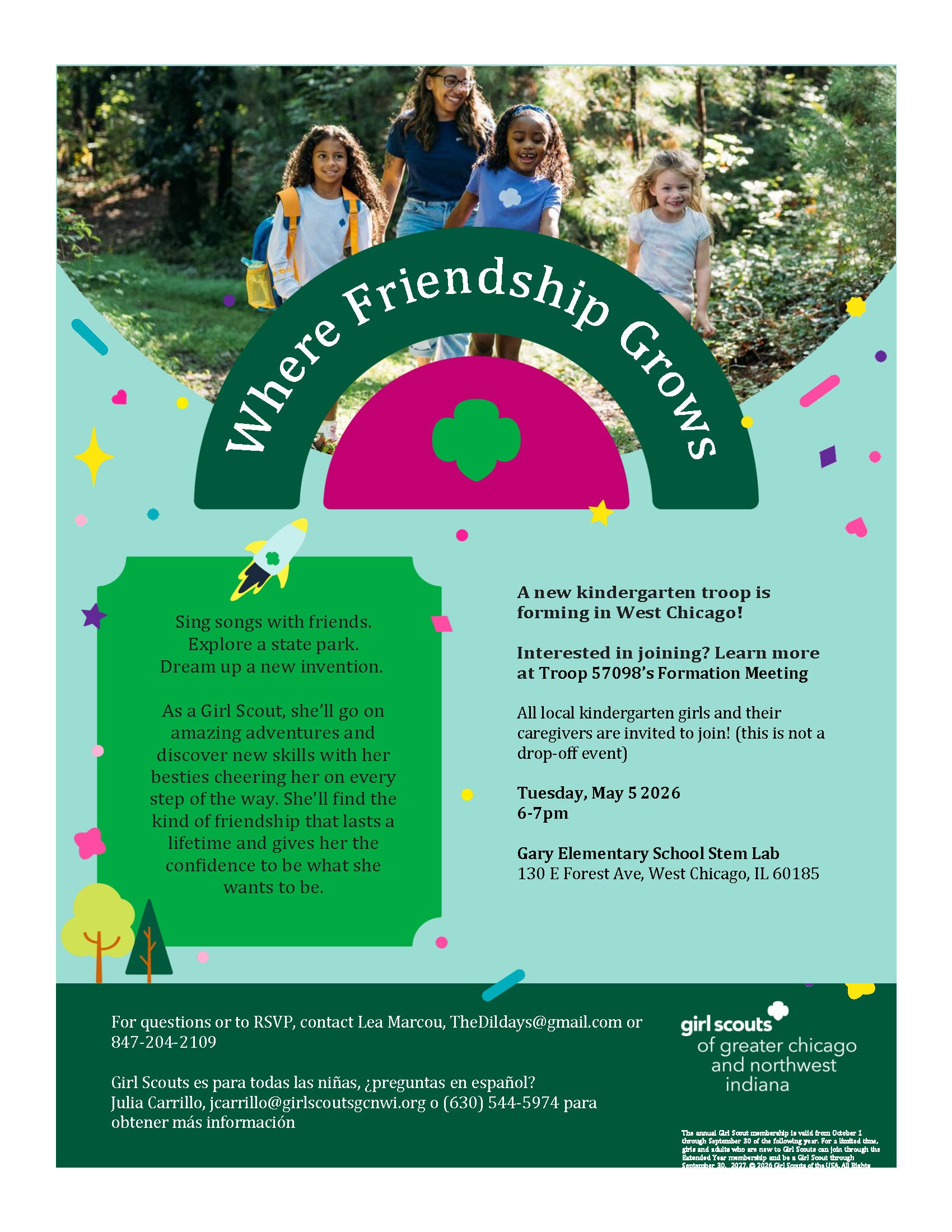 Troop 57098's Formation Meeting