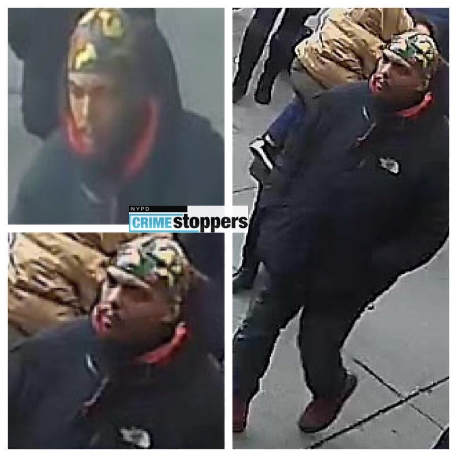 Police are looking for the man who slashed someone in a 7 train station Monday, March 4.