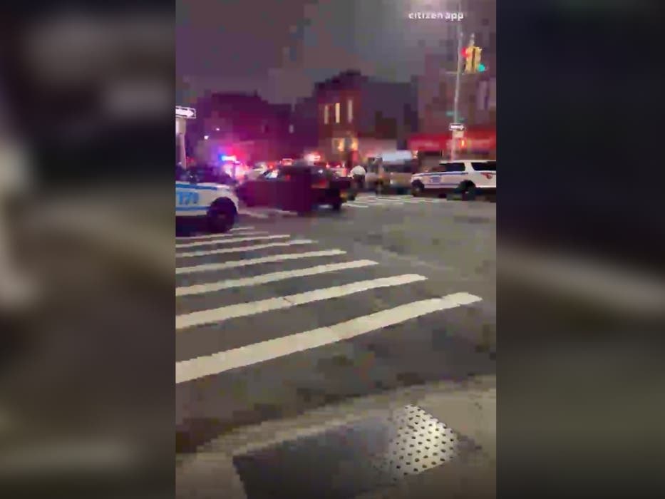 Police have arrested a Queens woman for driving onto a sidewalk and hitting a woman in Astoria early Thursday.