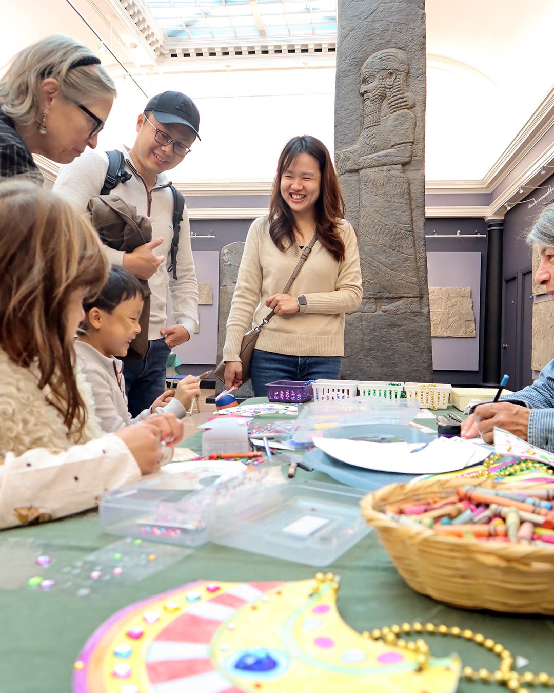 Family Activities at the Harvard Museum of the Ancient Near East