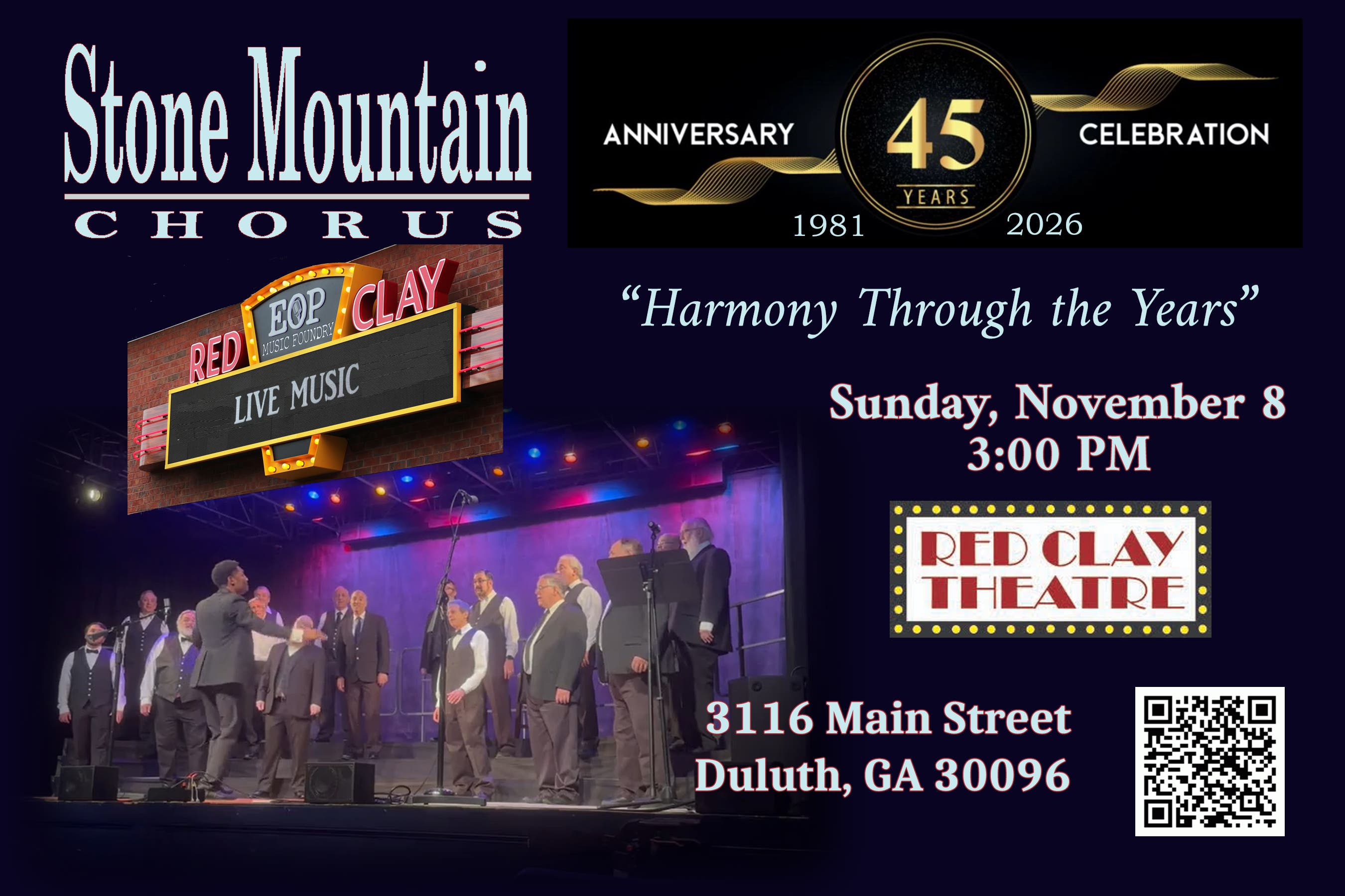 Stone Mountain Chorus 45th Anniversary Celebration - Harmony Through the Years
