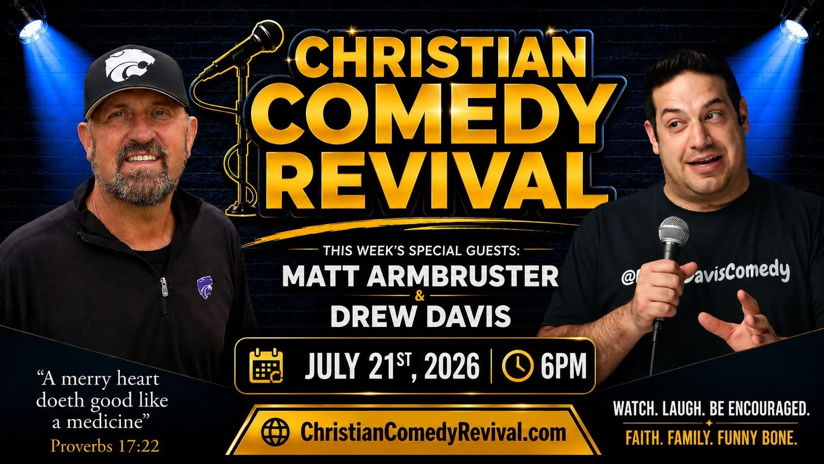 Christian Comedy Revival Live Talk Show