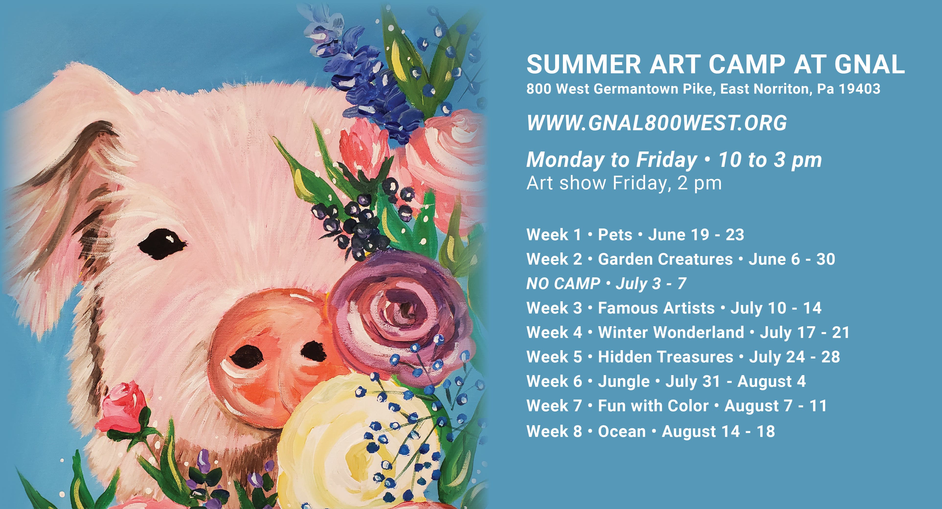 Mar 31 GNAL Summer Art Camp Norristown PA Patch Mar 31 gnal summer art camp norristown pa patch