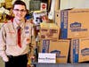 Preston Monnett donates essential hygiene items to Tacoma Rescue Mission 