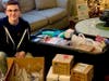 More than 3000 essential hygiene items were gathered for donation