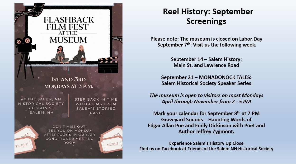 Flashback Film Fest at the Museum