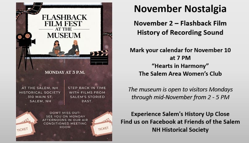 Flashback Film Fest At The Museum
