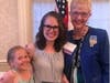 Cairn University senior, Kristy Burt, received the Live Your Dream: Education and Training for Women Award 