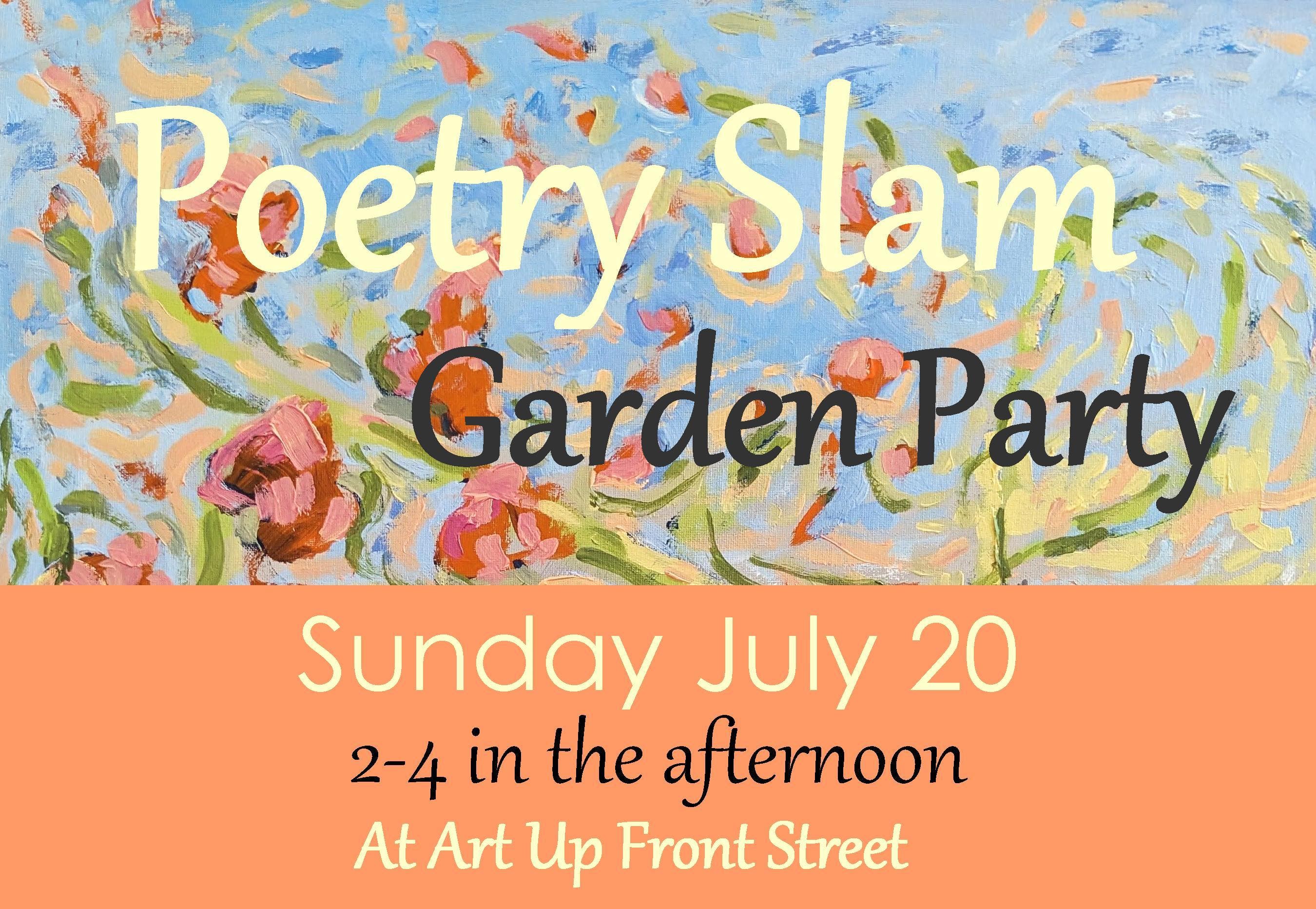 Poetry Slam Garden Party