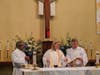The Reverend Canon Karin Mitchell celebrates her last mass as Rector of Saint David’s, along with The Reverend Jacob Dav