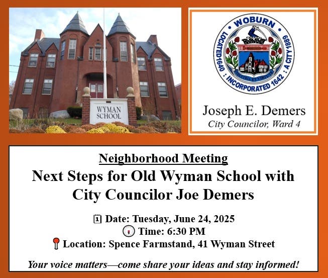 Wyman Castle - Important Meeting with City Councilor Joe Demers