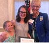 Cairn University senior Kristy Burt received the Live Your Dream: Education and Training for Women Award