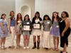 Scholarship and Continuing Education Award recipients: (left to right) Kimberly Merchan, Julie Garrison, Madison Taggart, Gianna Franjul, Natalie Yondura, Cheyenne Torres, Natalie Petersen, Ashlynn Fields-Clarkson.